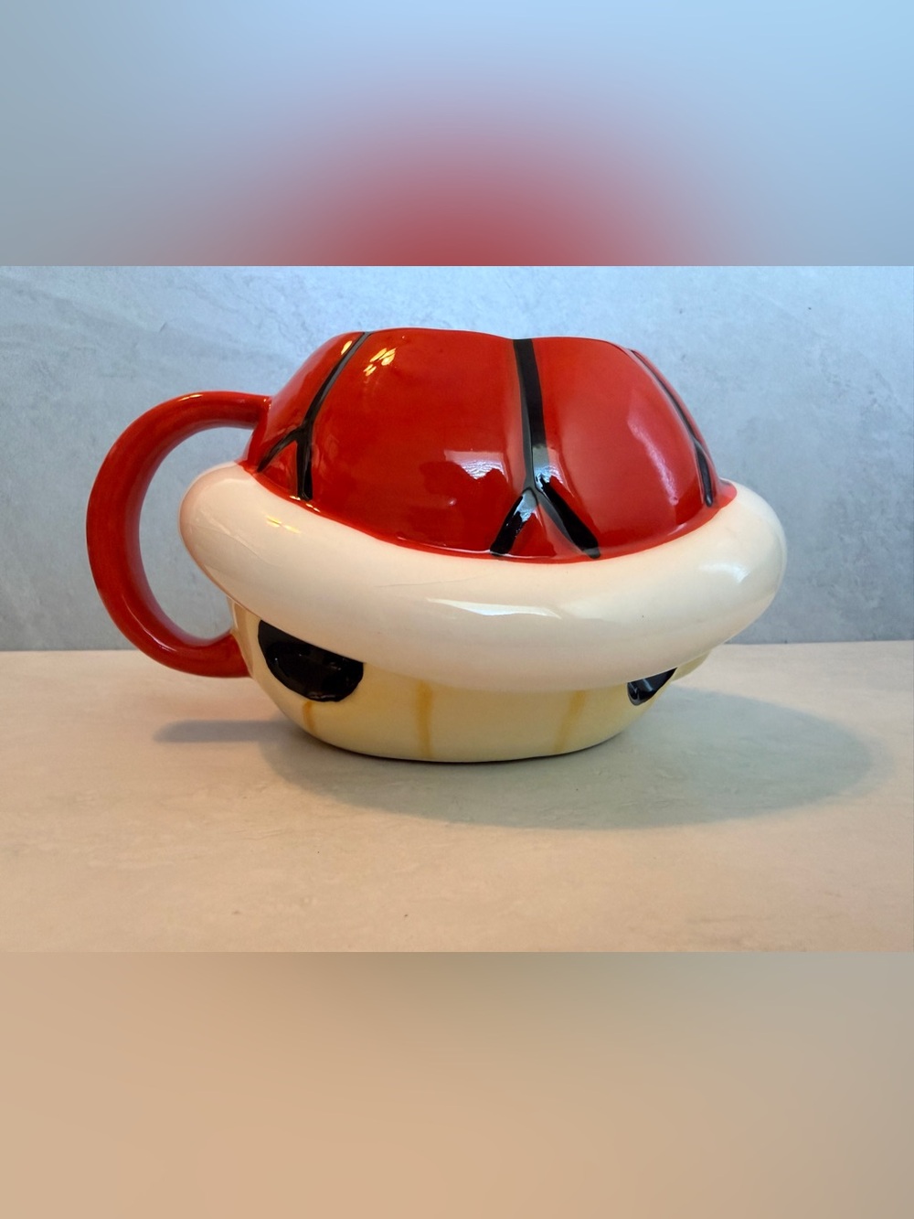 Super Mario Bros Koopa Paratroopa Red ShellMolded Mug25oz